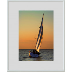 Lot de 6 cadres - Erica - 24 x 30 cm - Blanc