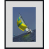 Cadre photo en plastique - Erica - 24 x 30 cm - Noir