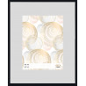 Cadre photo en plastique - Erica - 24 x 30 cm - Noir