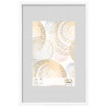 Cadre photo en plastique - Erica - 30 x 45 cm - Blanc