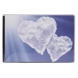 Lot de 3 Mini albums photos souples - 3 x 40 photos - Hearts 2 - Couverture personnalisable