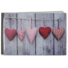 Lot de 3 Mini albums photos souples - 3 x 40 photos - Hearts - Couverture personnalisable