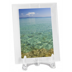 Cadre photo acrylique - SIGN "Clarence" - 19,5 x 14,2 x 8,8 cm - Transparent