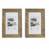 Lot de 2 cadres en résine - Walther Bohemian - 20 x 30 cm - Hêtre