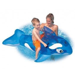 Baleine gonflable à chevaucher - Jeu de piscine Intex