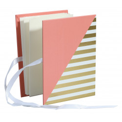 Lot de 2 Mini albums fantaisies - WALTHER "Unite" - 12 photos - Bleu et rose