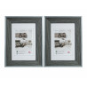Lot de 2 cadres en résine - Walther Bohemian - 13 x 18 cm - Gris