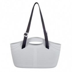 Sac de course - 40 x 15 x 24 cm - Gris