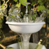 Fontaine décorative - D 50 x H 64 cm - Blanc