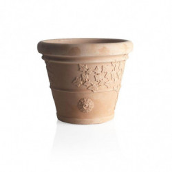 Pot de fleurs - Vite - D 50 cm - Marron