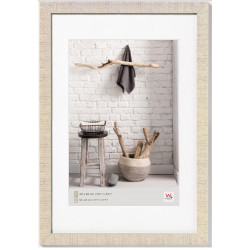 Cadre photo en bois - Walther Home - 40 x 60 cm - Crème