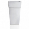 Vase pour fleurs - H 70 cm - Blanc