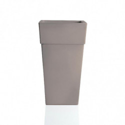 Vase pour fleurs - H 70 cm - Taupe