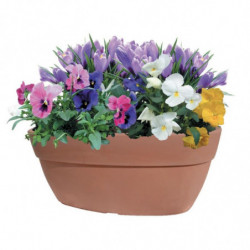 Jardinière - Ellittica - D 60 x H 25 cm - Terre cuite