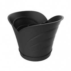 Lot de 4 pots de jardin -...