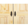 Armoire - 2 portes - L 104 x H 180 x P 56 cm - Acacia