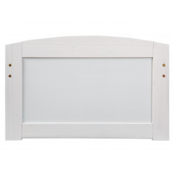 Lit avec tiroirs - Blanc - 190 x 90 cm