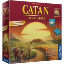 Catan : Pack Confort - Jeux de société - Marron