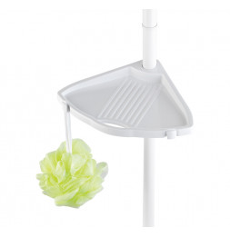 Etagère de douche télescopique 4 tablettes - Wenko - Blanc