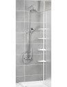 Etagère de douche télescopique 4 tablettes - Wenko - Blanc