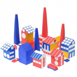 Cubes Factory Town -...