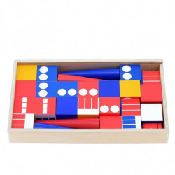 Cubes Factory Town - Ladislav Sutnar - 40 x 24 x 5 cm - Multicolore