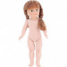 Poupée brune nue - Yeux bleus - 40 cm - Beige