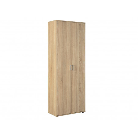 Armoire Allo - Imitation chêne - 70 x 34 x 189 cm - Beige