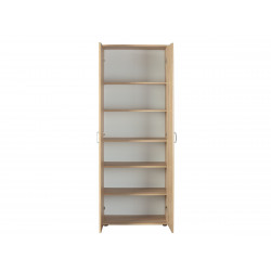 Armoire Allo - Imitation chêne - 70 x 34 x 189 cm - Beige