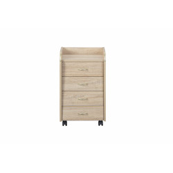 Caisson de bureau Novi - 40 x 36 x 65 cm - Beige