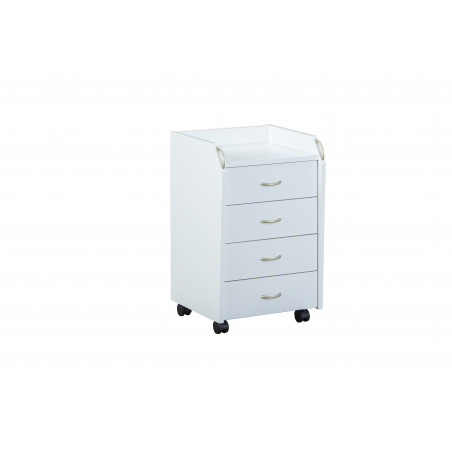 Caisson de bureau Pronti - 40 x 36 x 65 cm - Blanc