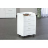 Caisson de bureau Pronti - 40 x 36 x 65 cm - Blanc