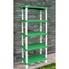 Etagère - Futuro - 80 x 40 x 174 cm - Vert