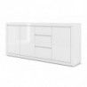 Commode - Bello Bianco 4 - L 195 x P 40 x H 89 cm - Blanc