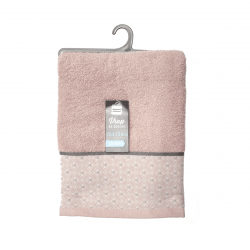 Drap de douche - Belina - 70 x 130 cm - Rose