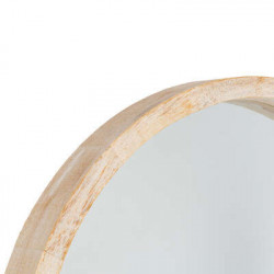 Miroir rond scandi - 50 cm - Beige