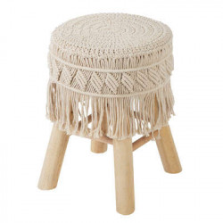 Tabouret en macramé - 41 x...