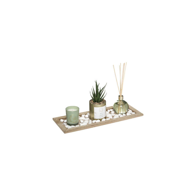 Coffret senteur jardin - 36 x 14 x H 1,5 cm - Vert