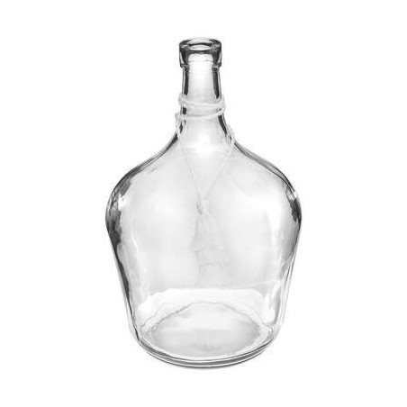 Vase dame-Jeanne - 25 cm - Transparent