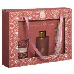 Coffret senteur gypsy - D 3 x H 12,5 cm - Rose