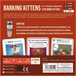 Extension de jeu - Exploding Kittens : Barking Kittens - Jeu de cartes