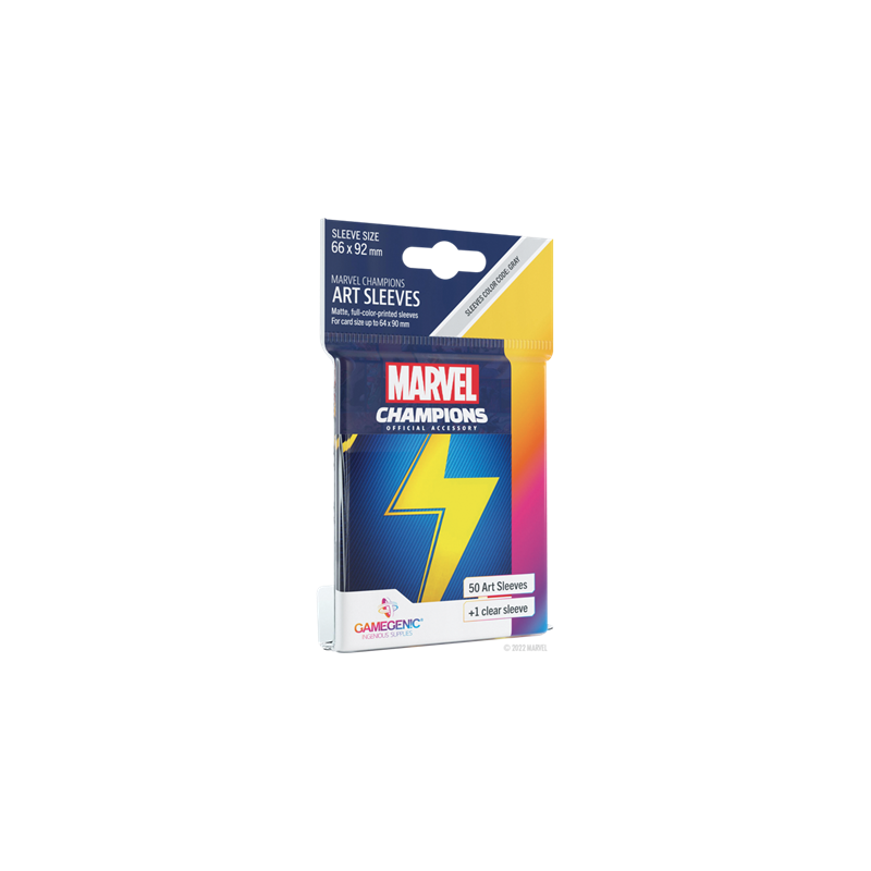 Protèges-cartes - Marvel Champions - 6,6 x 9,2 cm - 50 sachets