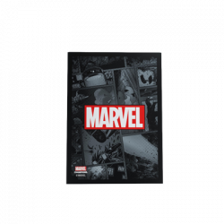 Protèges-cartes Black Marvel - Marvel Champions - 6,6 x 9,2 cm - 50 sachets