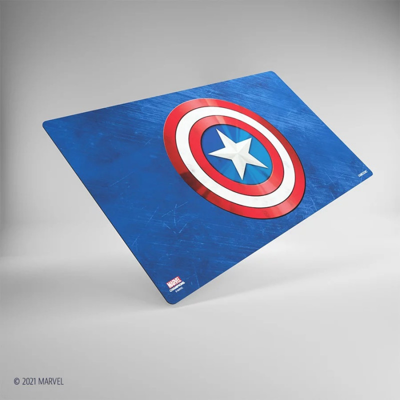 Tapis de jeu - Marvel Champions Captain America - 92 cm