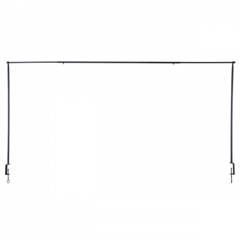 Arche pour table - 3,7 x 117,7 x 110,5 cm - Noir