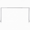 Arche pour table - H 107 x L 117,7 à 211,5 cm - Noir