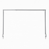 Arche pour table - 3,7 x 117,7 x 110,5 cm - Noir