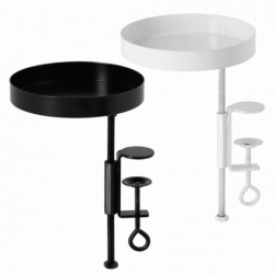 Plateau rebord de fenêtre rond - Taille S - Blanc