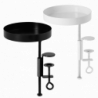 Plateau rebord de fenêtre rond - Taille S - Blanc