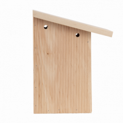 Nichoir mésange bleue - 19,9 x 18,5 x 26 cm - Beige